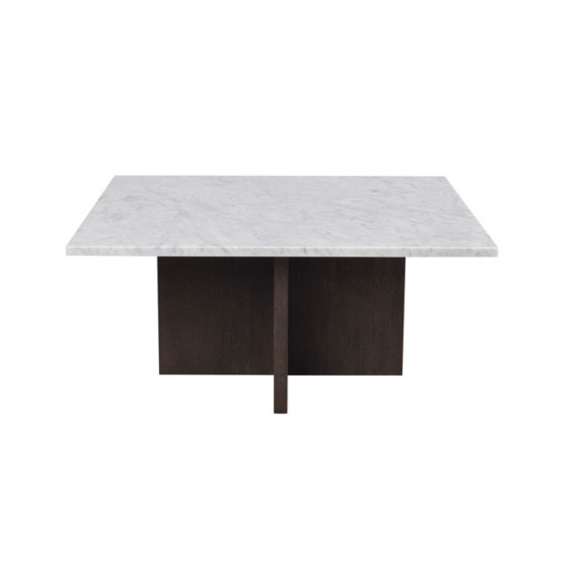 RO Brooksville Coffee Table Square White/Brown